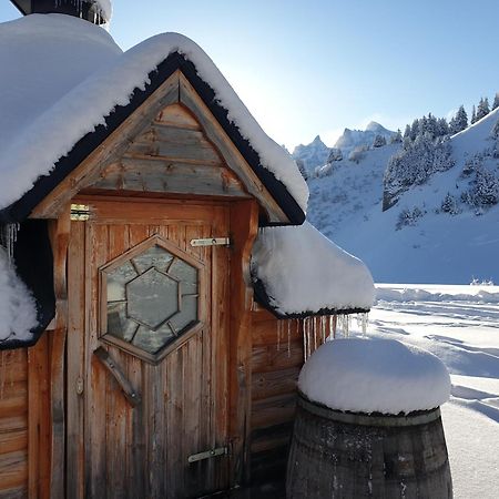 Отель Refuge Le Marcheuson Ле-Крозе Экстерьер фото